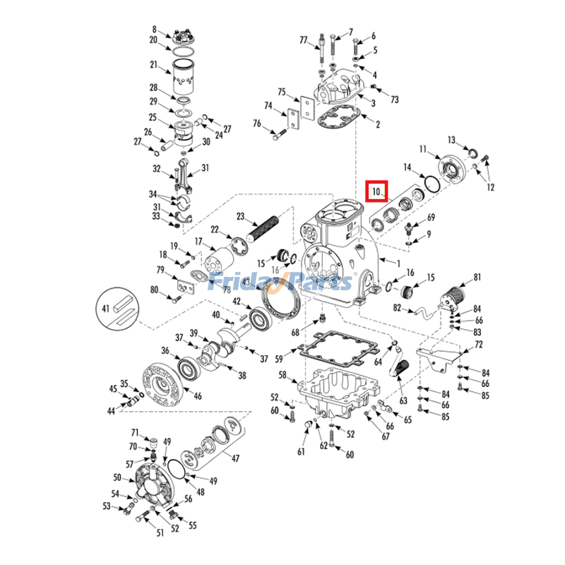  Shaft Seal Compressor KD MD T Series For Thermo King