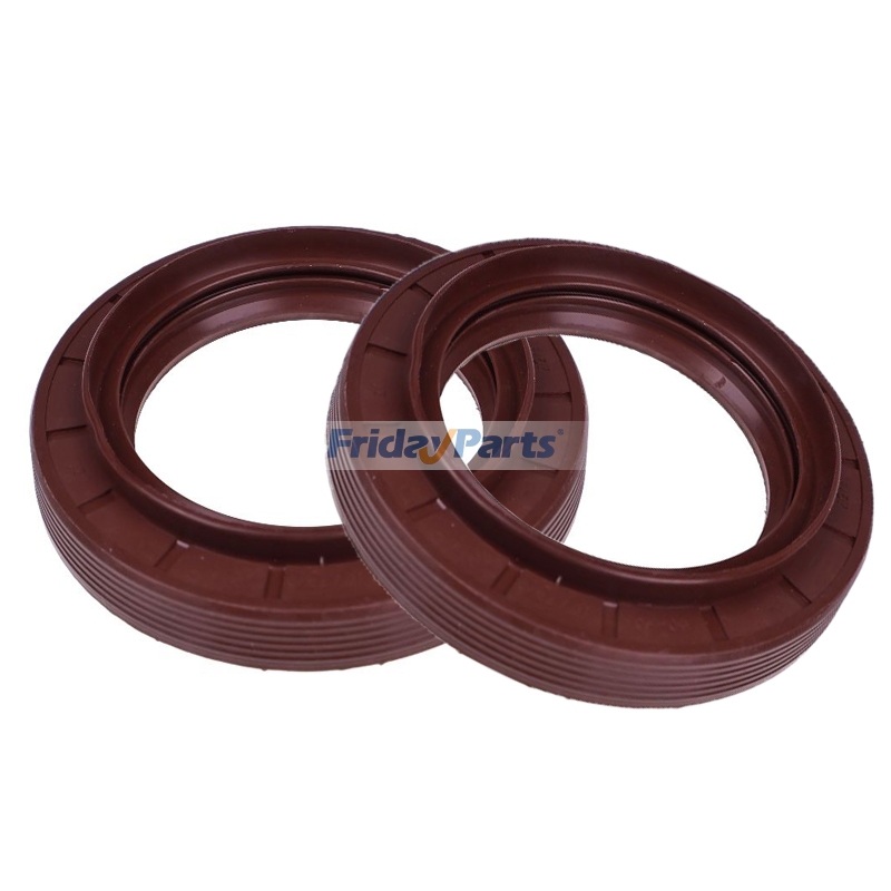 2 Pieces Shaft Seal AL159591 for John Deere Engine 309 4045 6068 Tractor 6120 6320 6420 6520 6820 6930 Premium 6R150 6R165 6R185 5100E 5100M 6105M 6115M