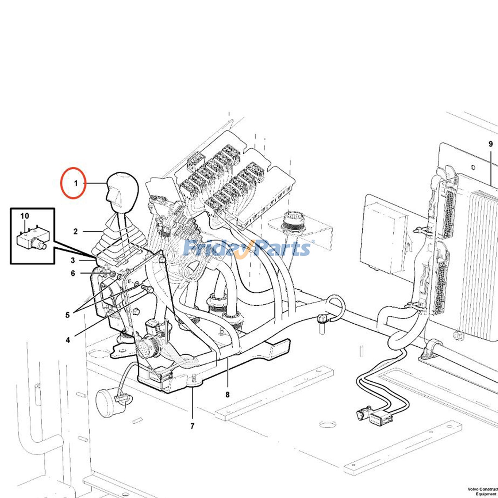 FridayParts Schalthebel
