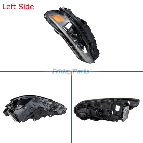 LED DRL Type For 2019-2023 Jeep Cherokee Black Housing Headlights Assembly Pair LED DRL Type For 2019-2023 Jeep Cherokee Black Housing Headlights Assembly Pair