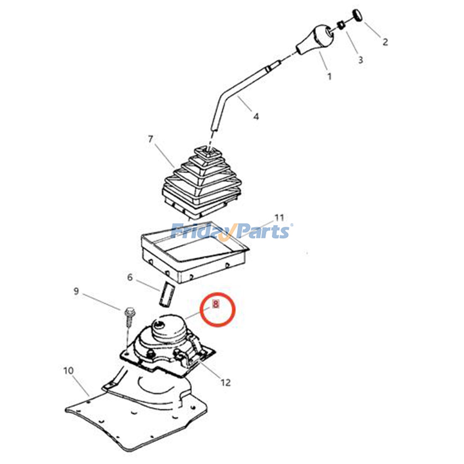 FridayParts Shifter Boot