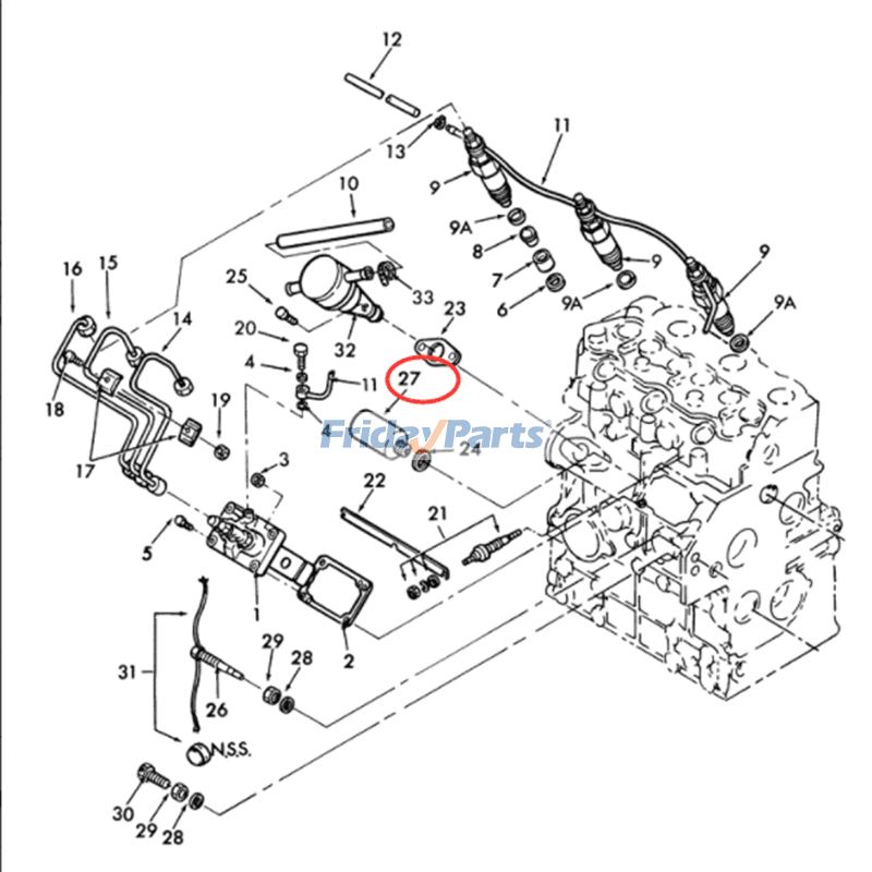  12V Shut Off Solenoid For New Holland