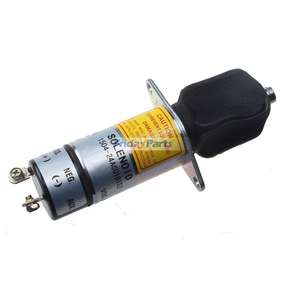 用パッド付き電磁ストップバルブ 1504-24A6U1B1S2 24V 2端子付き