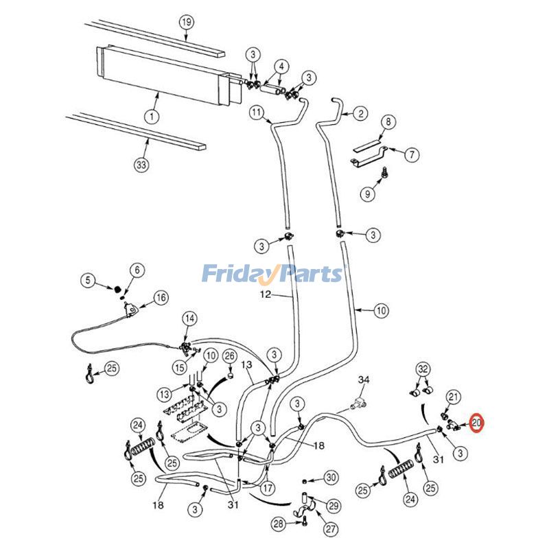 FridayParts Absperrventil