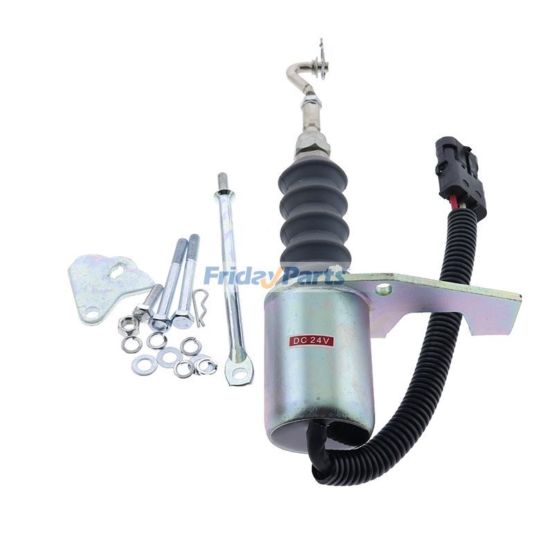 Solénoïde d'arrêt 24V A932 Litronic Logpour Pelle,Chargeur