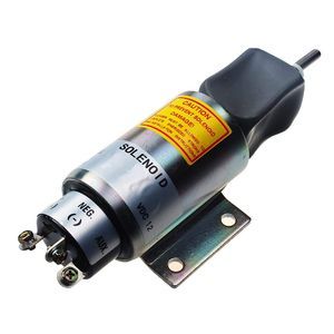 ウッドワード用 12V 燃料遮断停止ソレノイドバルブ 2001-12E2U1B1S1A