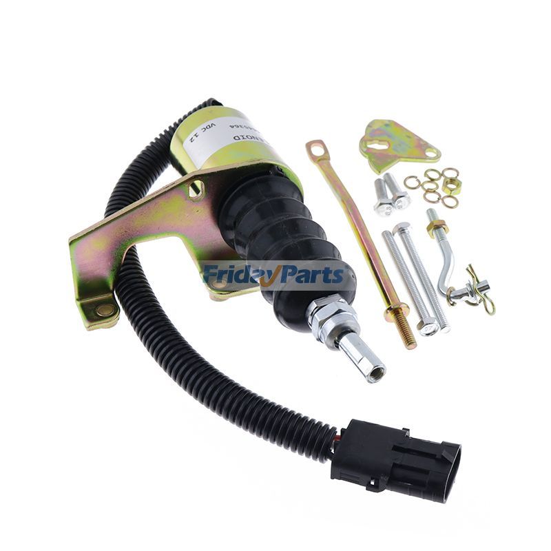 Fuel Shutdown Shutoff Solenoid for Deutz Bosch RSV for Engine