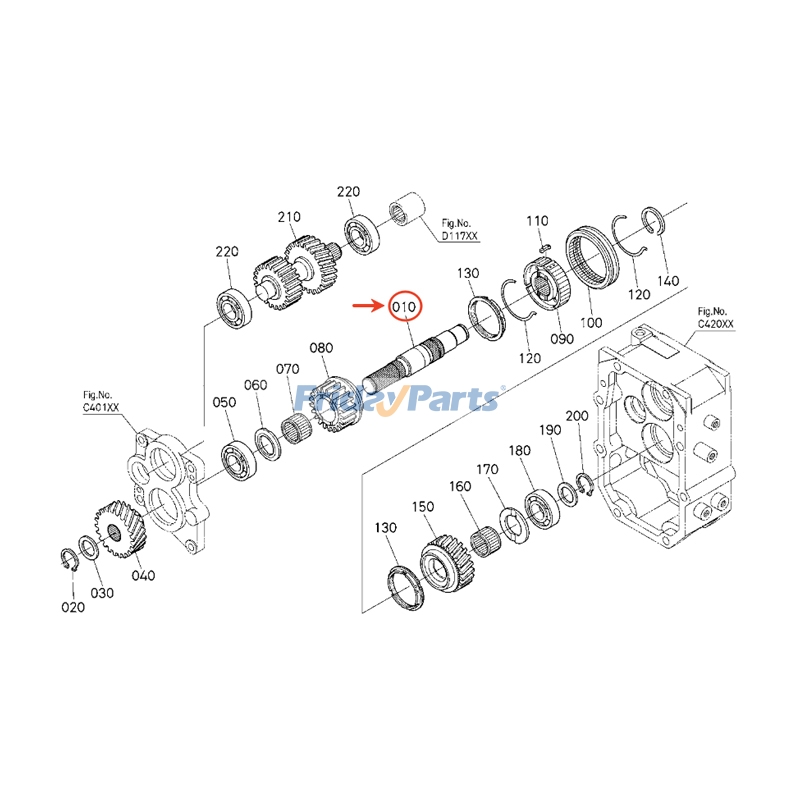 Shuttle Shaft for Tractor