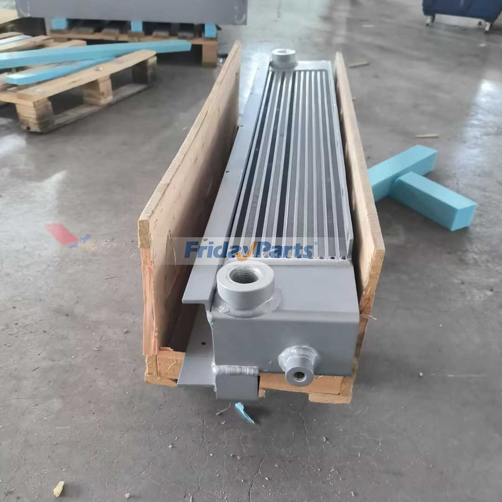 Enfriador de aceite de montaje lateral 39893615 para compresor de aire Ingersoll Rand de 50-75 HP