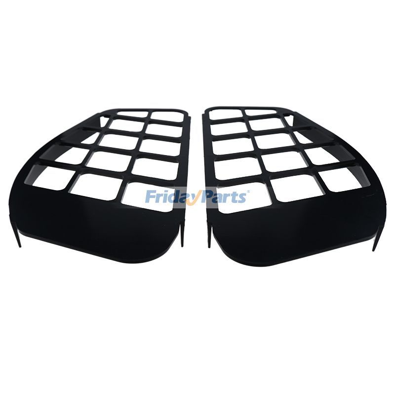 Grille latérale de ventilation d'évacuation d'air en plastique et pour chargeuse compacte de FridayParts