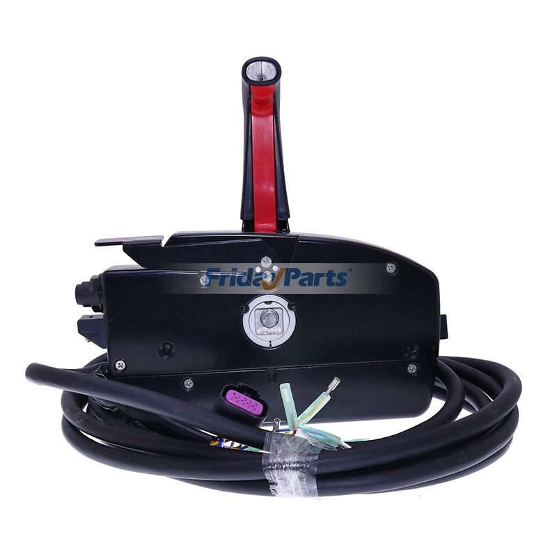 Boîtier de commande à distance à montage latéral pour bateau 4 temps 10 broches 9 de FridayParts