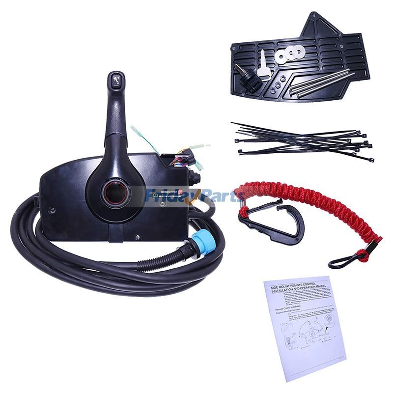 Boîtier de commande à distance à montage latéral 881170A10 pour moteur de bateau Mercury 4 temps 10 broches 8 CV 9,9 CVpourPour Mercury