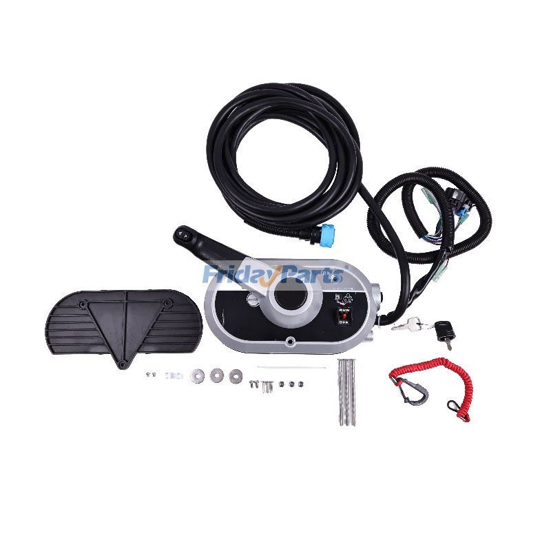 Caja de control remoto de montaje lateral con arnés de 20 pies 8M0138641 para Mercury Marine