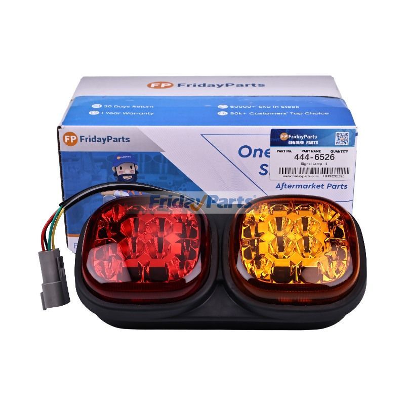 Signal Lamp 444-6526 for Caterpillar CAT Engine C13 C15 C9.3 C18 Tractor 621K 623K 627K