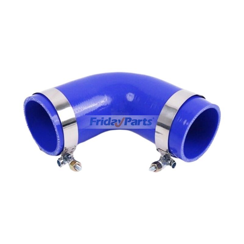 FridayPartsのシリコン 90° エルボ ホース クランプ付き ケンワース