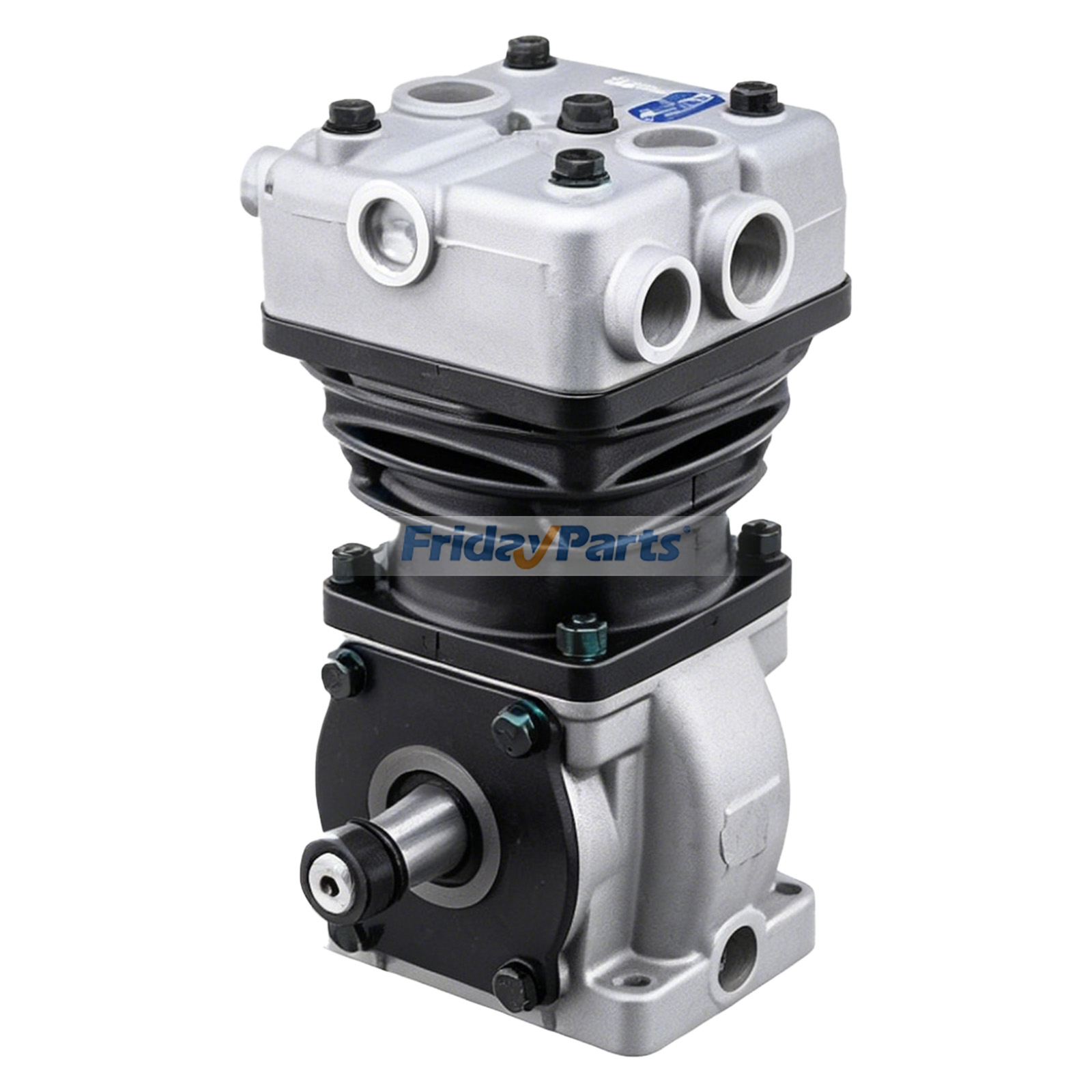 Compresor de aire monocilíndrico para motor ZMZ-5234.10 MMZD245.9 Bus PAZ-32053 PAZ-4234 - Reemplaza a Knorr-Bremse LK-3877 K010751