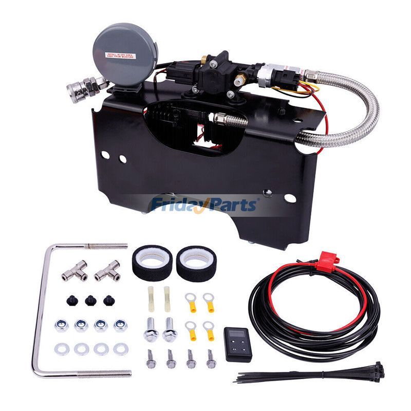 Aftermarket Air Lift WirelessOne EZ Mount Single-Path Control Compressor System for Car Trailer Heavy-Duty for Vehicle