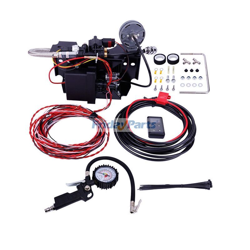 Vehicle Aftermarket Air Lift WirelessOne EZ Mount Single-Path Control Compressor System for Car Trailer Heavy-Duty