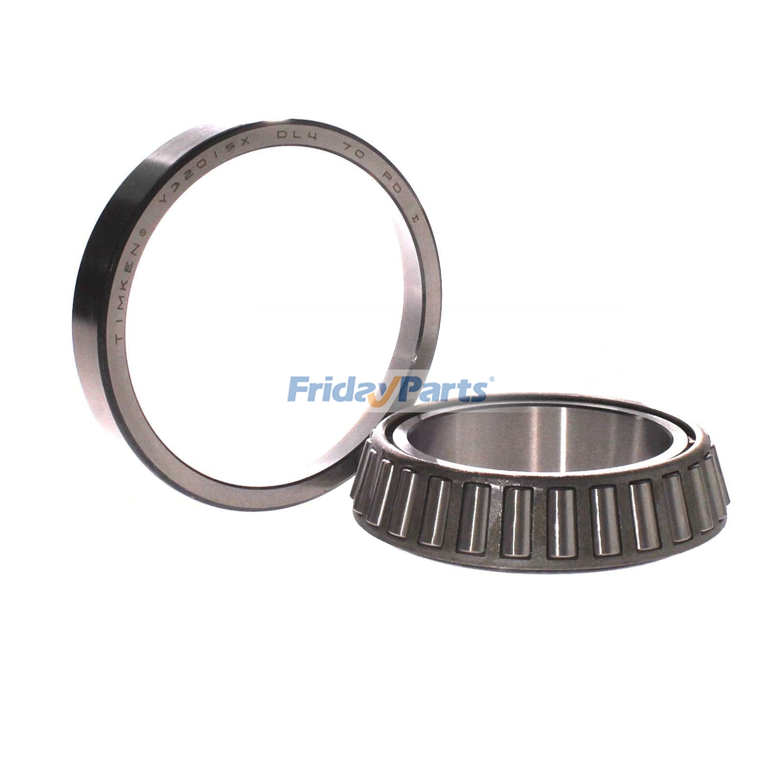 Rodamiento de rodillos cónicos de una hilera 24903480 para tractor New Holland 5635, 6635, 100S, T5.115, T6.140, T6.160, T6.180, T6010, T6020, TL90, TS130A y cargadora 455, 550 y 655A.