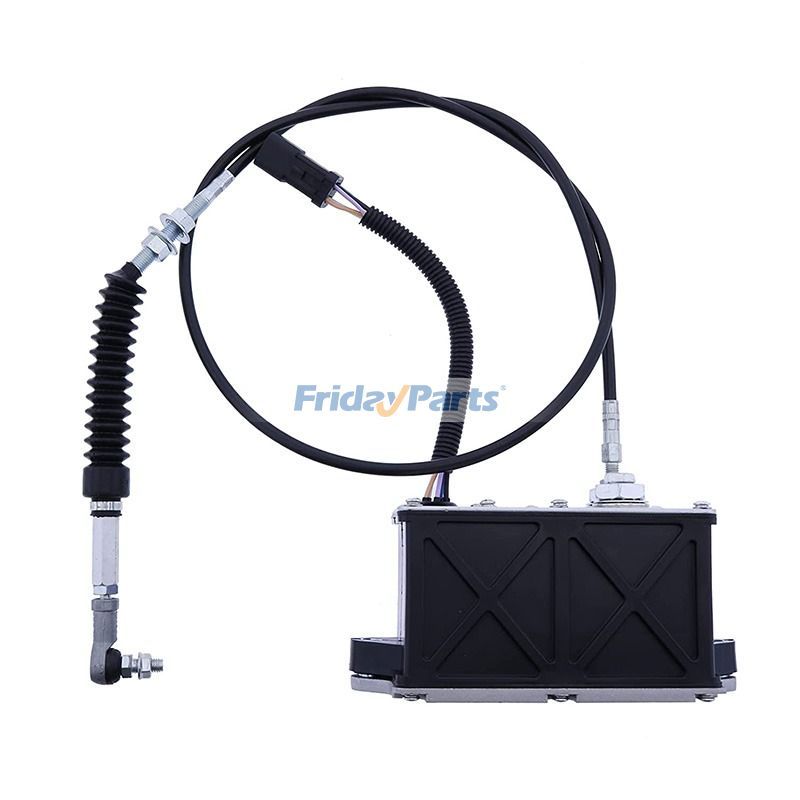 Cable de acelerador simple con conector de 5 pines para motor de acelerador 151-9325 para excavadora Caterpillar CAT 3306 330B 330BL W330B de FridayParts