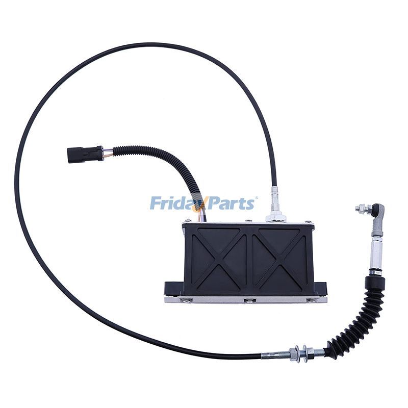 Cable de acelerador simple con conector de 5 pines para motor de acelerador 247-5235 para excavadora Caterpillar CAT 3306 330B