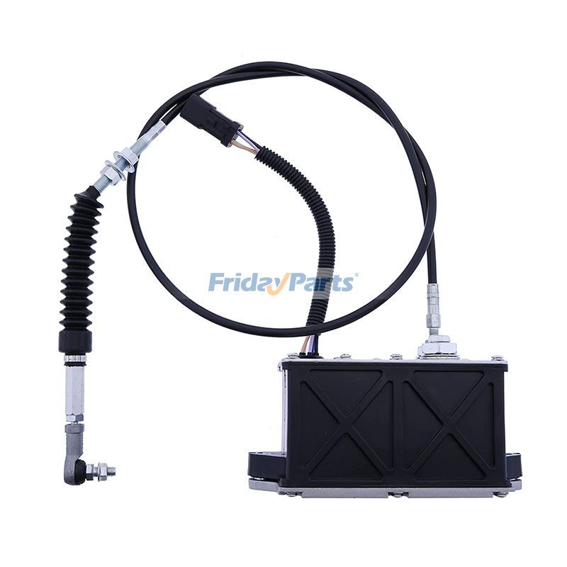 Cable de acelerador simple con conector de 5 pines para motor de acelerador 247-5235 para excavadora Caterpillar CAT 3306 330B para Excavadora Para CAT FridayParts
