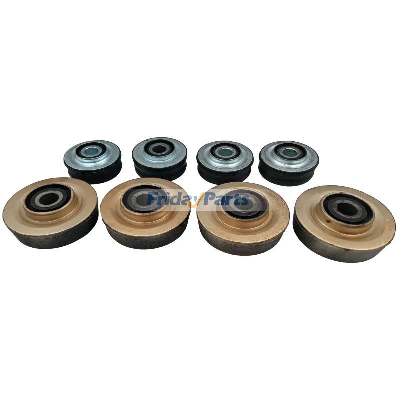1 Set Engine Mounting Rubber Cushion Feet Bumper for Kobelco Excavator SK300
