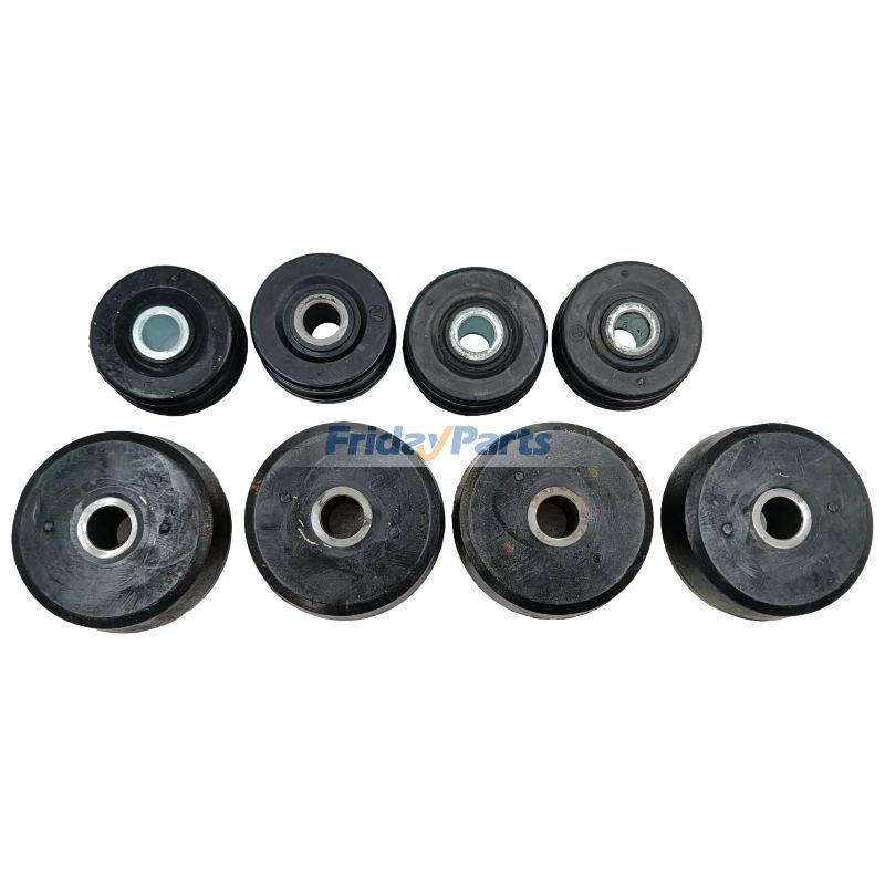 1 Set Mounting Rubber Cushion Feet Bumper for Excavator