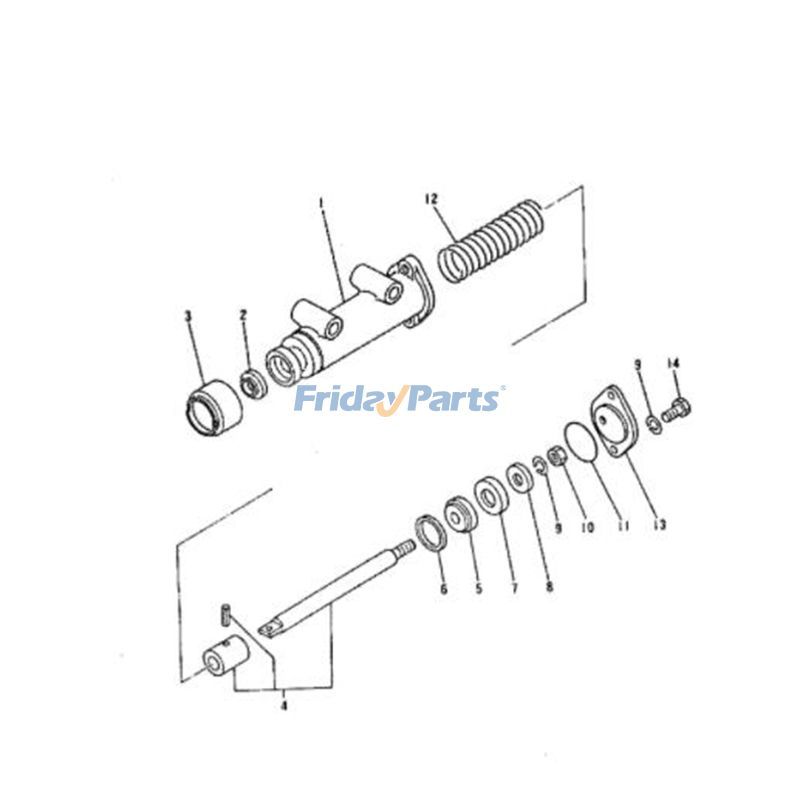 クレーン スレーブシリンダー油圧