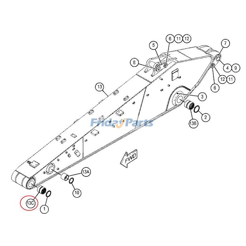 Sleeve Bearing Bushingerpillar CAT For CAT