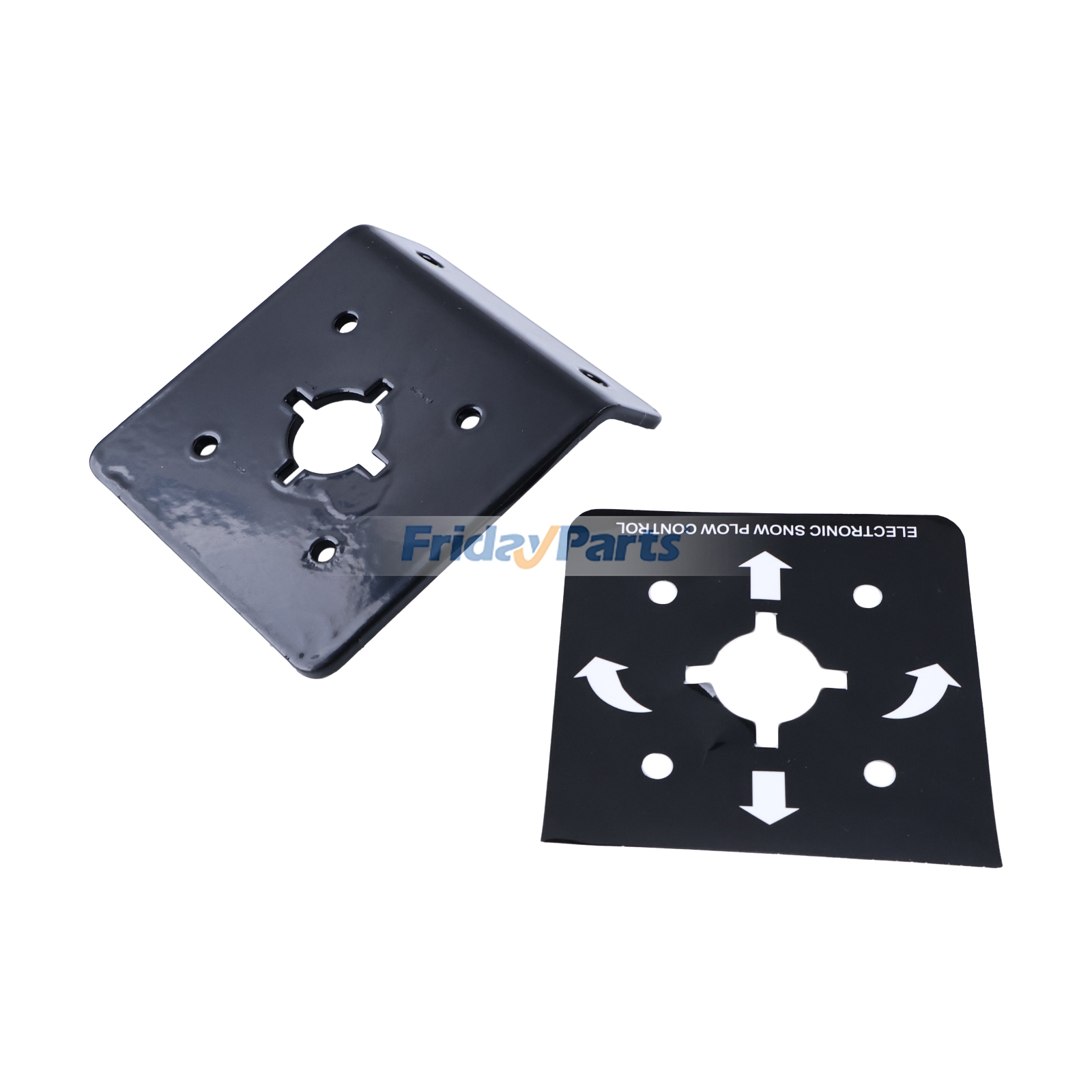 Soporte y calcomanía de control Slick Stick 22090 15673 para arado Meyer de FridayParts
