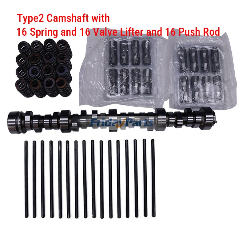 Veículo Para OUTRA MARCA - Kit de molas de elevação de eixo de comando Sloppy Stage 2 Cam E1840P para Chevy LS LS1 .585"