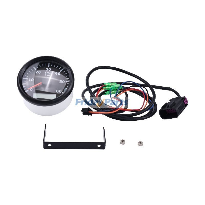 Aftermarket SmartCraft SC1000 Drehzahlmesser mit Kabelbaum 8M0135641 für Mercury MerCruiser Außenborder Optimax Verado