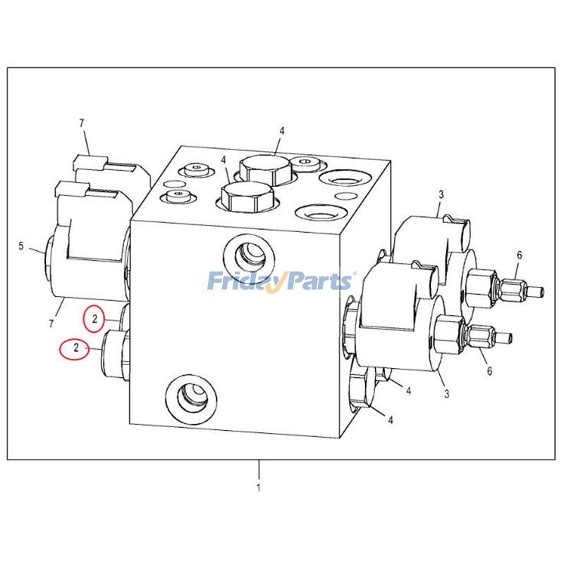 Hydraulic Valve for Off-Road Truck