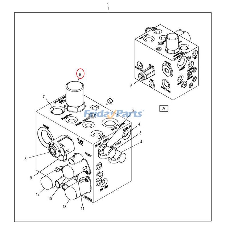 Pressure Relief Valve for Engine,Loader,Other Agricultural Equipment