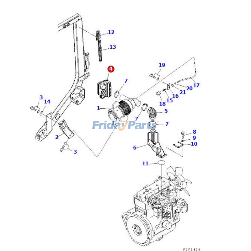 Silencer for Forklift