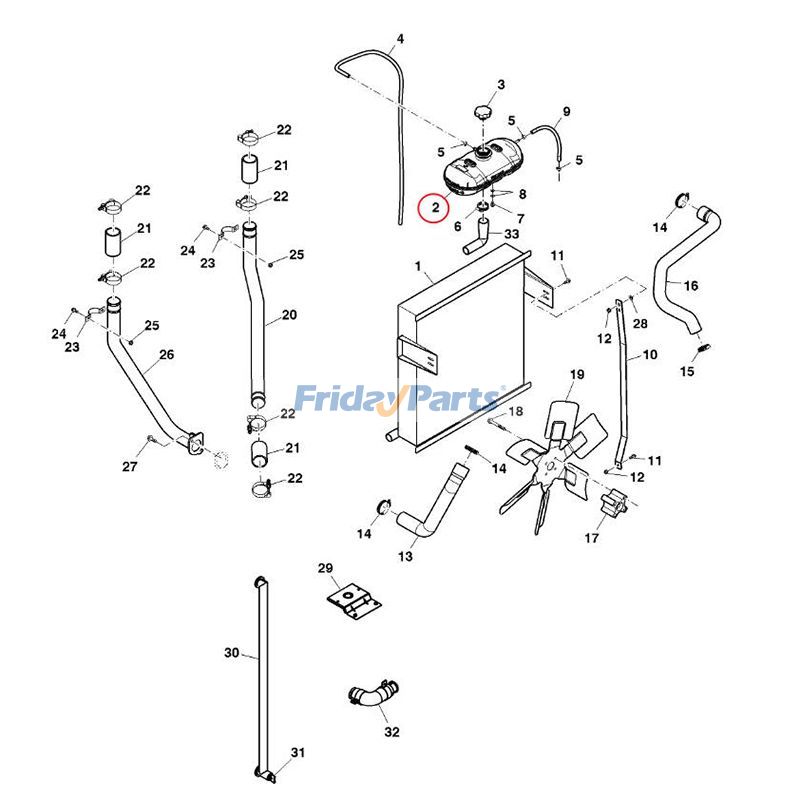 Tank for Engine,Tractor,Other Agricultural Equipment