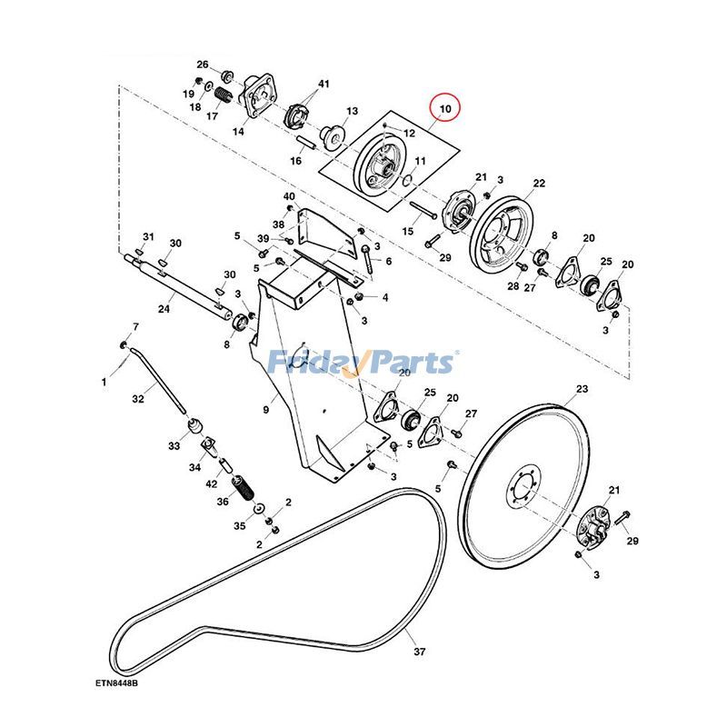 Tailings Elevator Drive Pulley for Engine,Other Agricultural Equipment