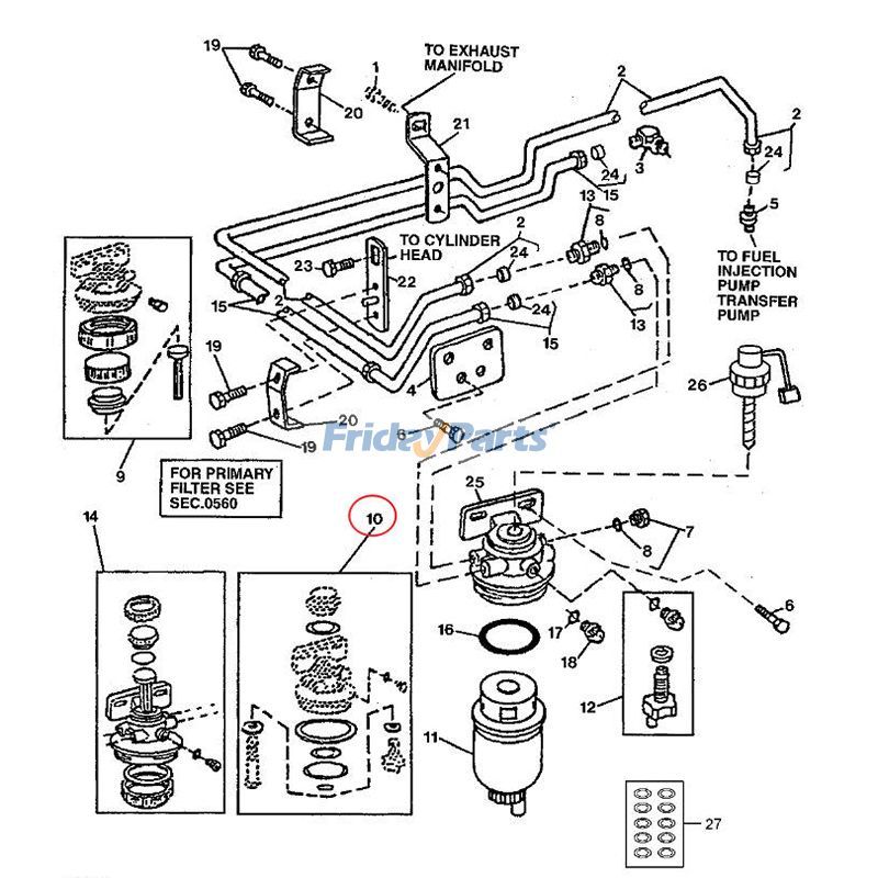 Fuel Filter Seal Kit in Stock in China,USA,China Stock