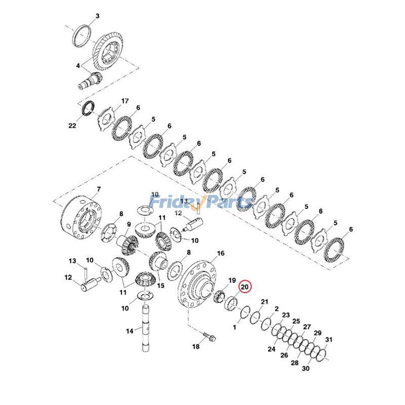 Bearing Cup for Engine,Tractor