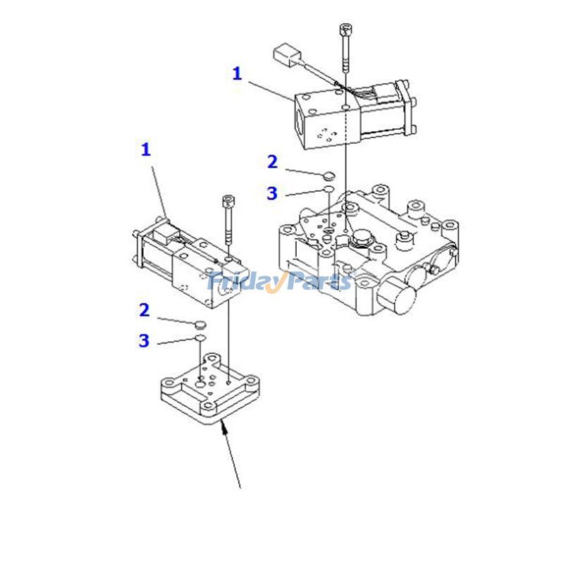 Soleniod Valve FD33N-7 FD35N-7 for Forklift