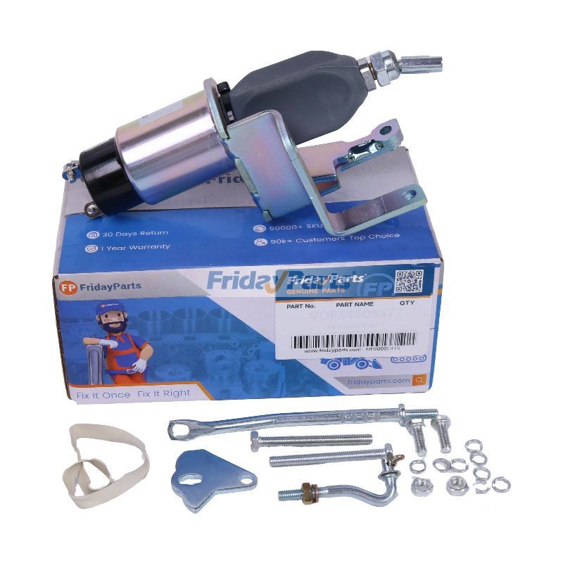 12V Stop Solenoid 04159708 SA-3983-12 for Deutz Engine BF4L913 BF6L913 F3L913 F3L912 F4L912 F5L912 F6L912