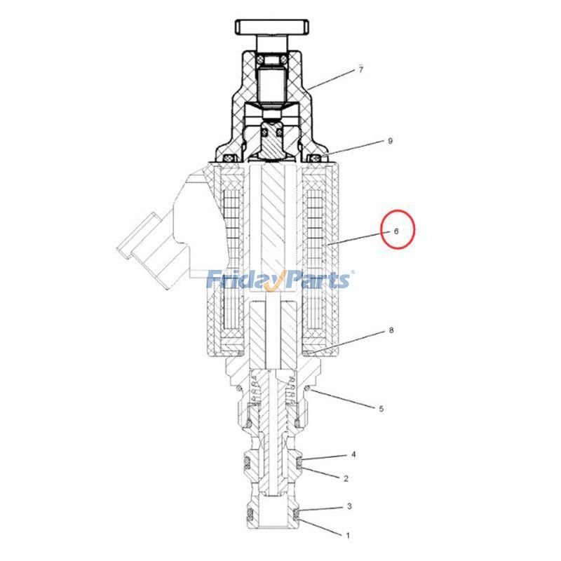 Solenoiderpillar CAT M330D for Excavator