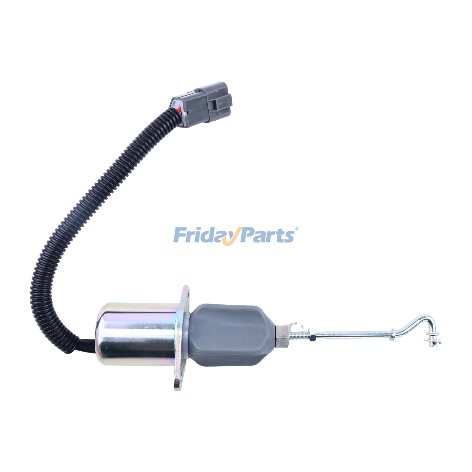 Válvula solenoide de parada de 12 V para motor Mitsubishi S4Q S4S S6S Volvo Terex Schaeff Sdmo Generator Para TEREX,Para VOLVO