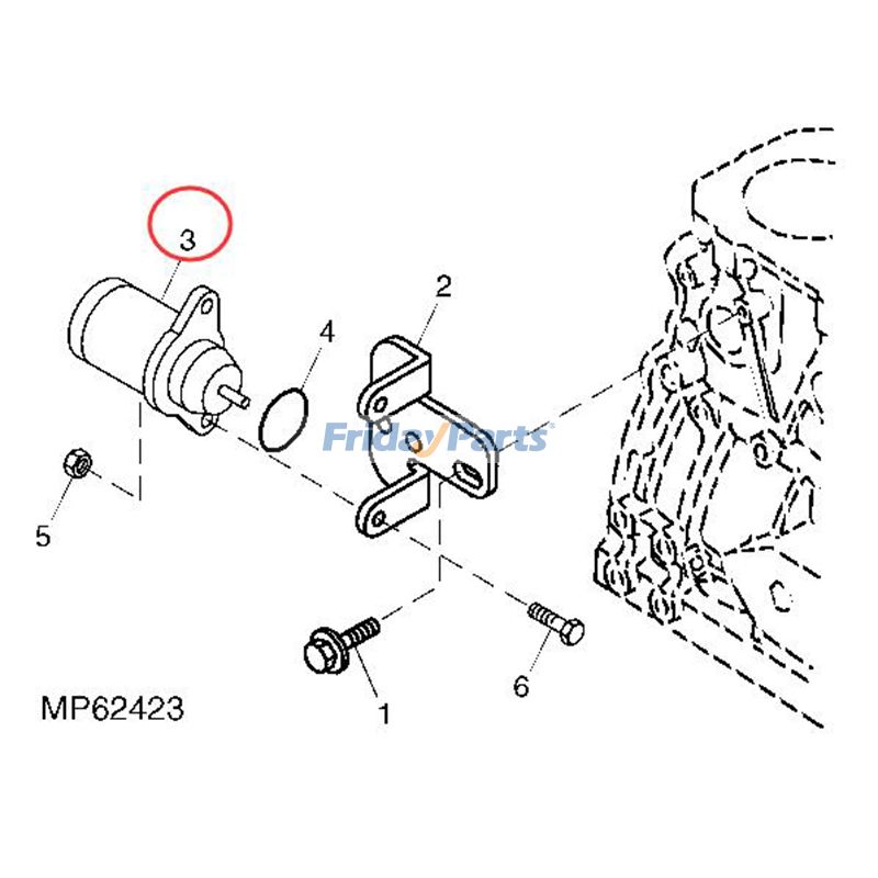Kraftstoffabsperrmagnetventilbei FridayParts kaufen