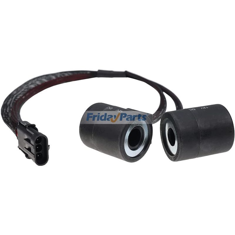 Solenoid AT163475 for John Deere Backhoe Loader 300D 310D 315D