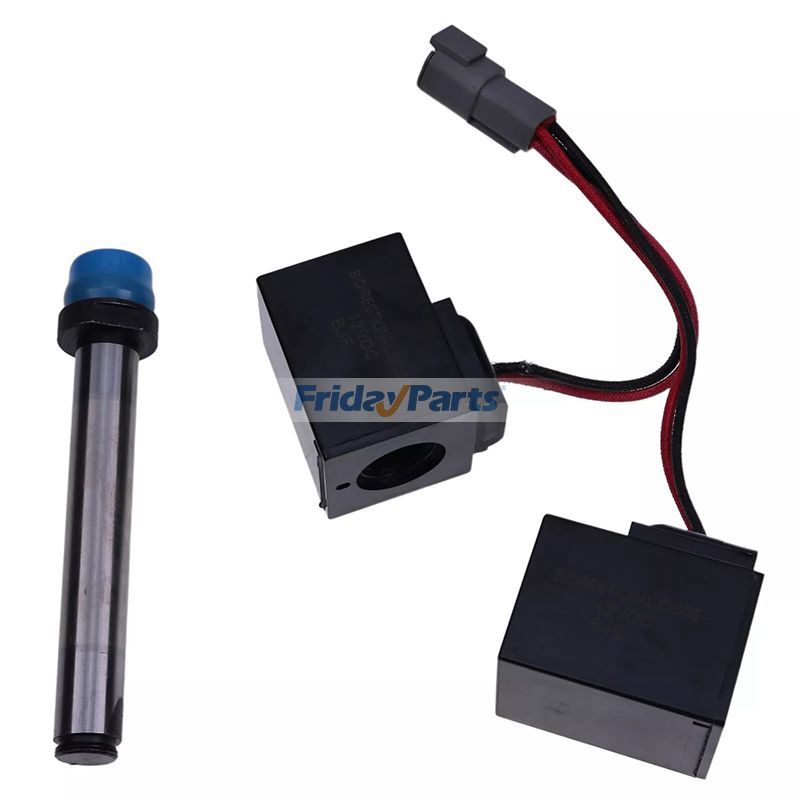 Émbolo y conector de solenoide CA0134125 CA0146635 para cargadora Komatsu WB140 WB142 WB146 WB150 WB156 WB91R WB93R