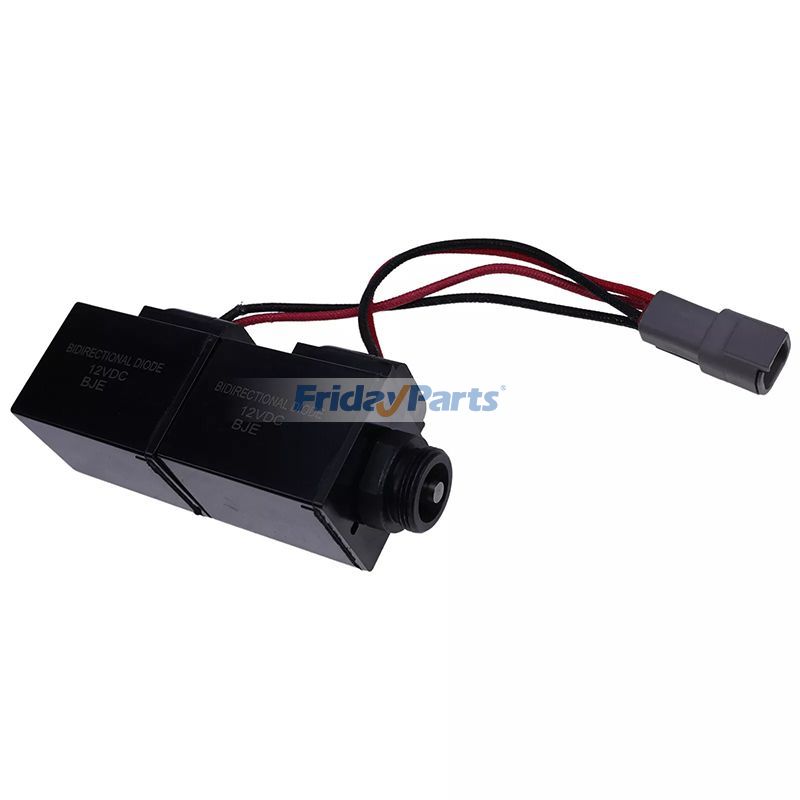 Émbolo y conector de solenoide CA0134125 CA0146635 para cargadora Komatsu WB140 WB142 WB146 WB150 WB156 WB91R WB93R