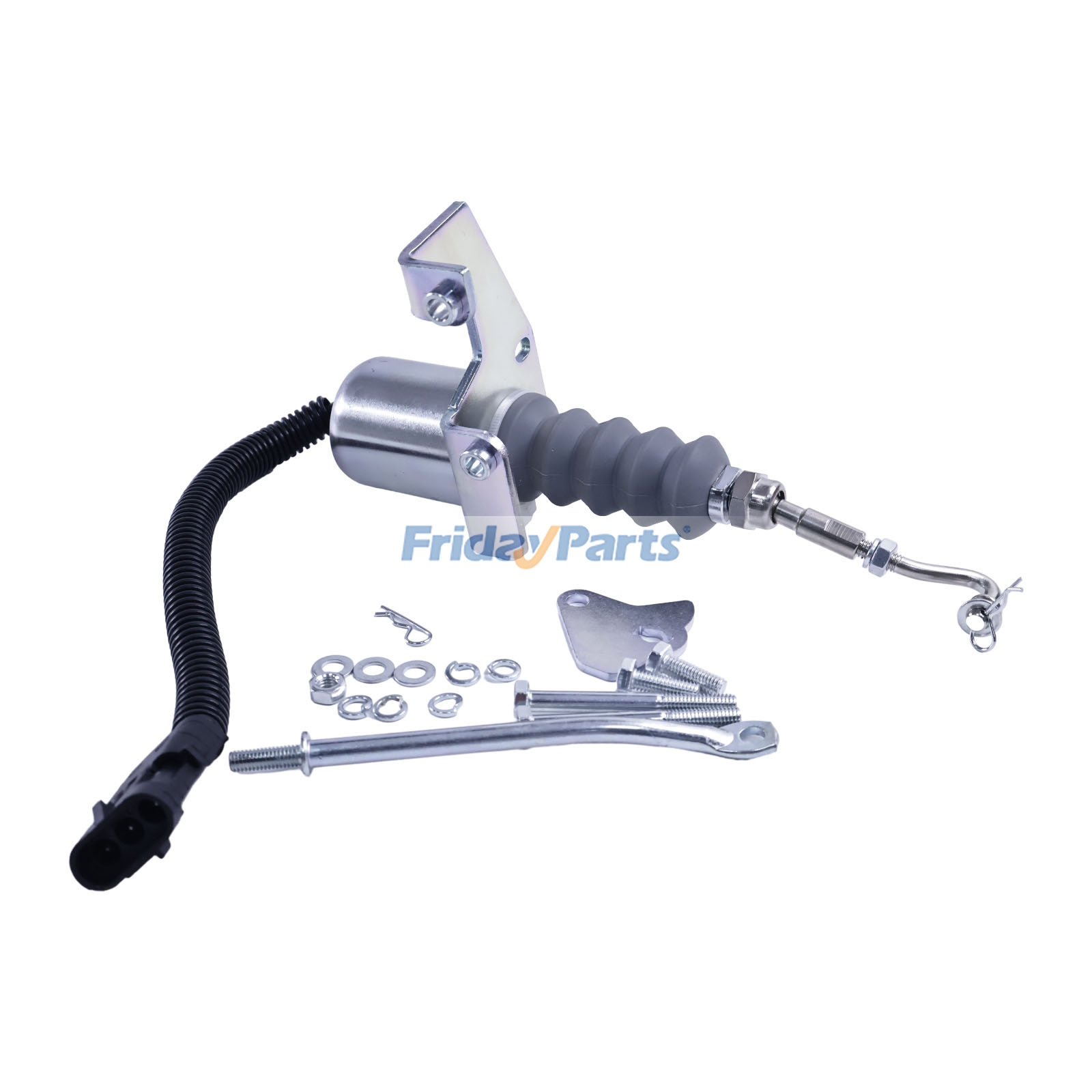 Solenóide de desligamento 24 V para escavadeira carregadora de toras Liebherr A932 Litronic para Escavadora ,Carregadora 