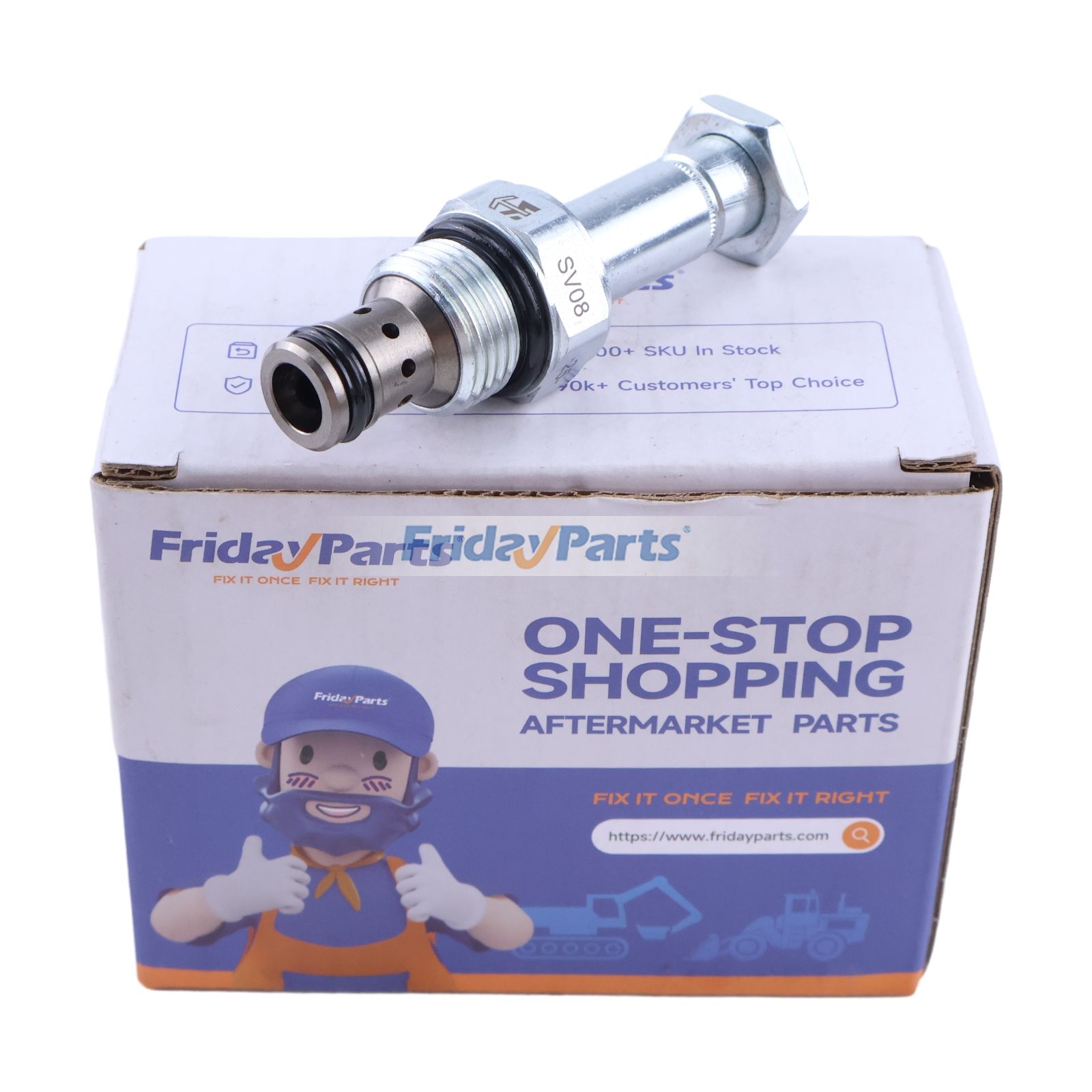 Hydraforce用ソレノイドスプールカートリッジバルブSV08-25-0-N-0-0